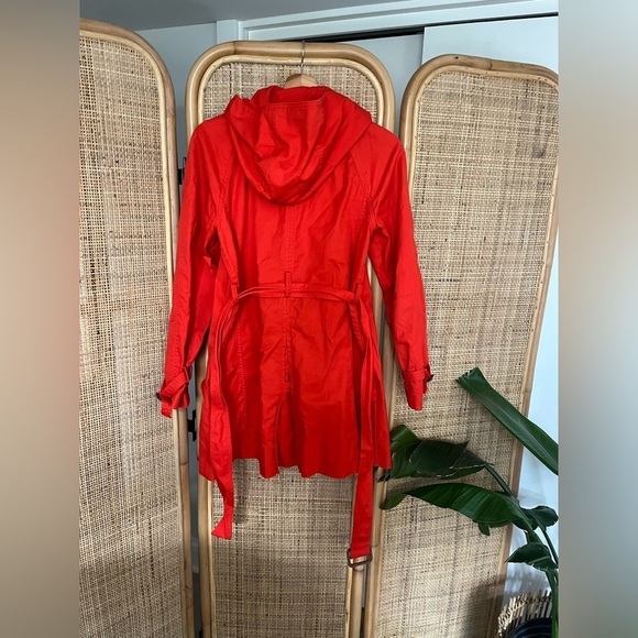 J. Crew Red Hooded Jacket - Picture 2 of 7